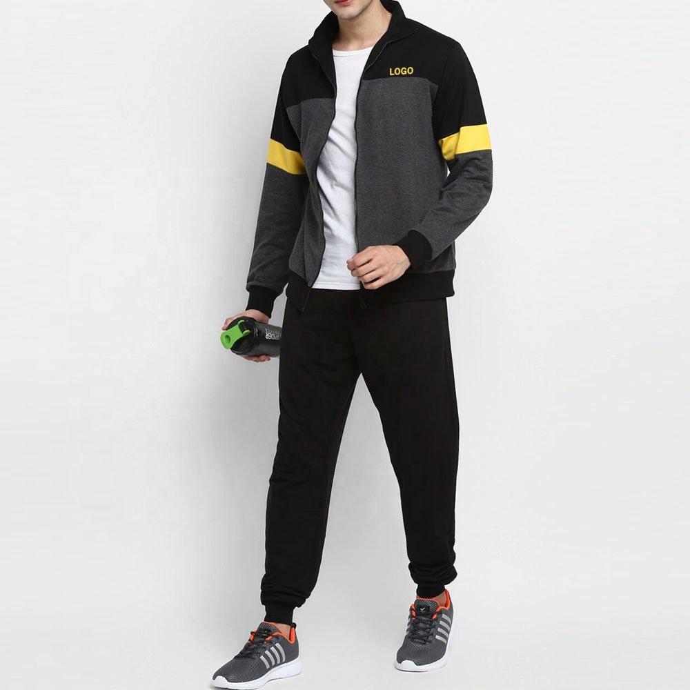 2023 Latest Embroidery Design Your Logo Printed Boys Tracksuit Men Sweat Suit Custom Made Men Jogging Suit Tracksuit