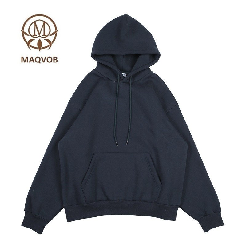 MAQVOB high quality wholesale clothing custom logo manufacturer OEM ODM plus size street wear men's hoodies & sweatshirts