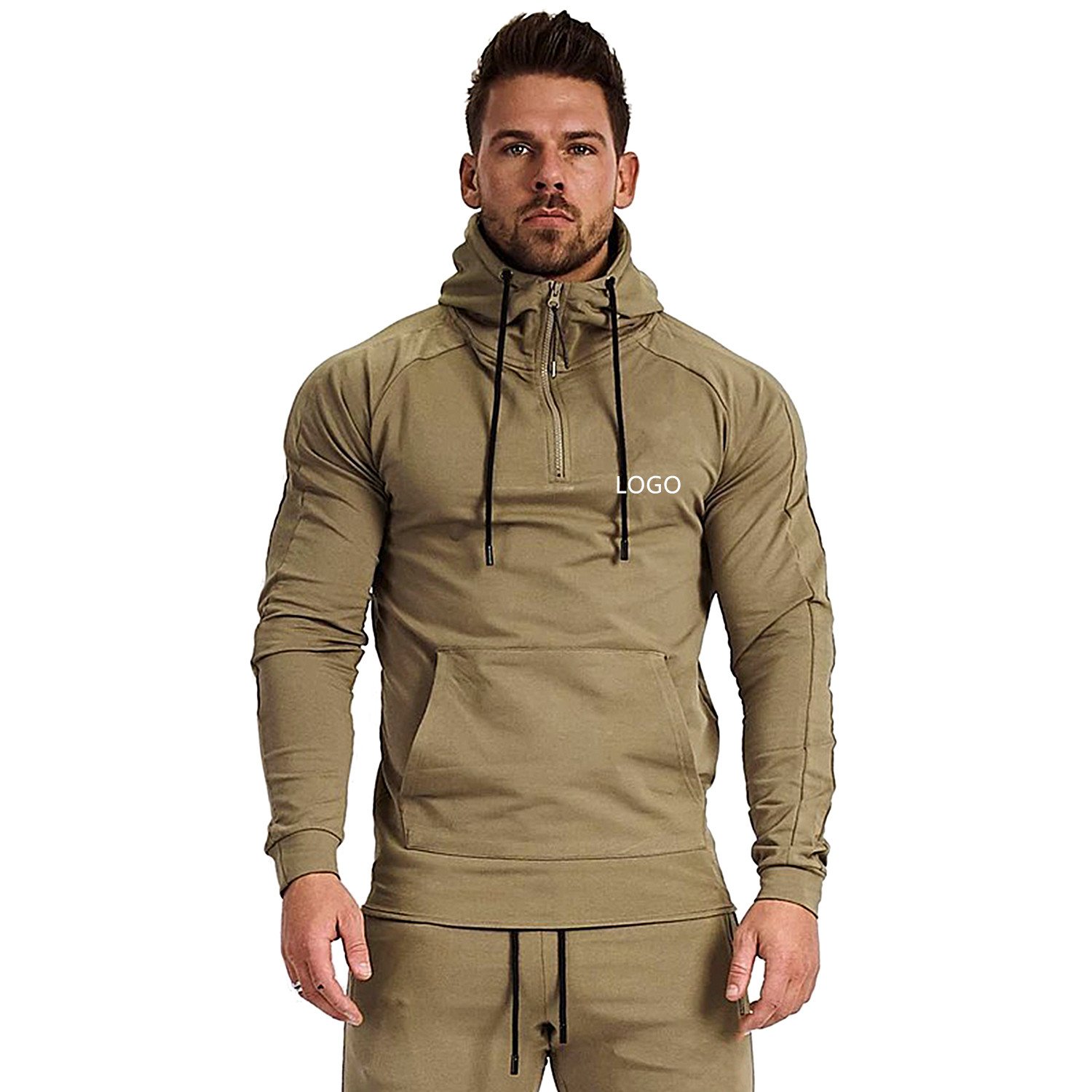 Winter Custom Oversized Plain Cotton Blank Hoodies Mens Pullover Unisex Bulk Plus Size Men's Hoodies & Sweatshirts