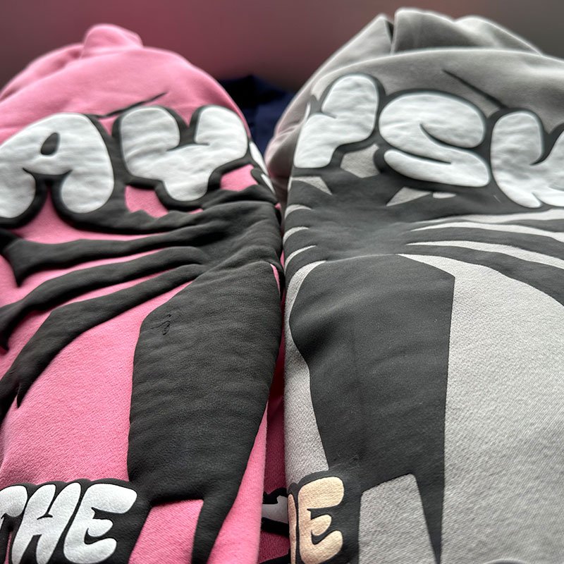 Wholesale High Quality Heavyweight Streetwear 100%Cotton 420G Oversize Puff Printing Custom puff Logo Men's Hoodies&Sweatshirt