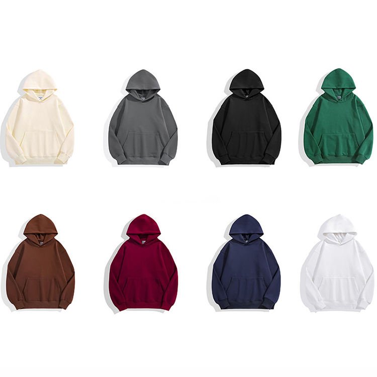free sample male blank plain khaki black anti-wrinkle hoodies no brand solid color sweatshirts clothing in bulk for men unisex
