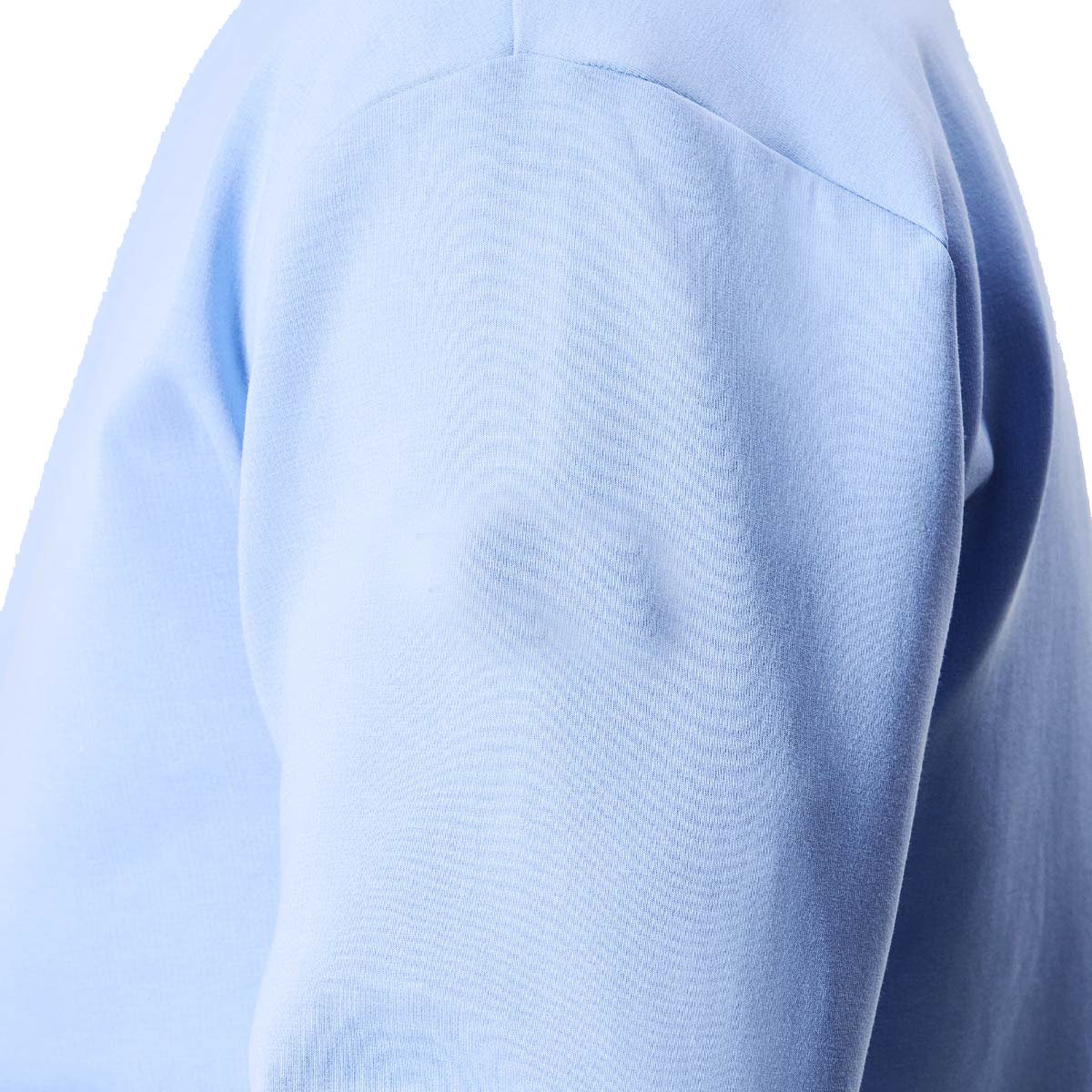 Custom Men's Hoodie Crewneck Sweatshirts High Quality Autumn Plain Stretchy Golf Blue 80% Cotton Sweatshirt