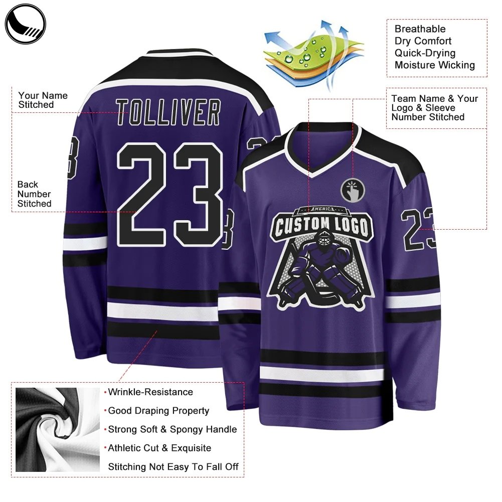 BETHERIVAL Manufacturer Direct Sale Hockey Lace Hoodie Custom Ice Hockey Jersey Hoodie Uniform