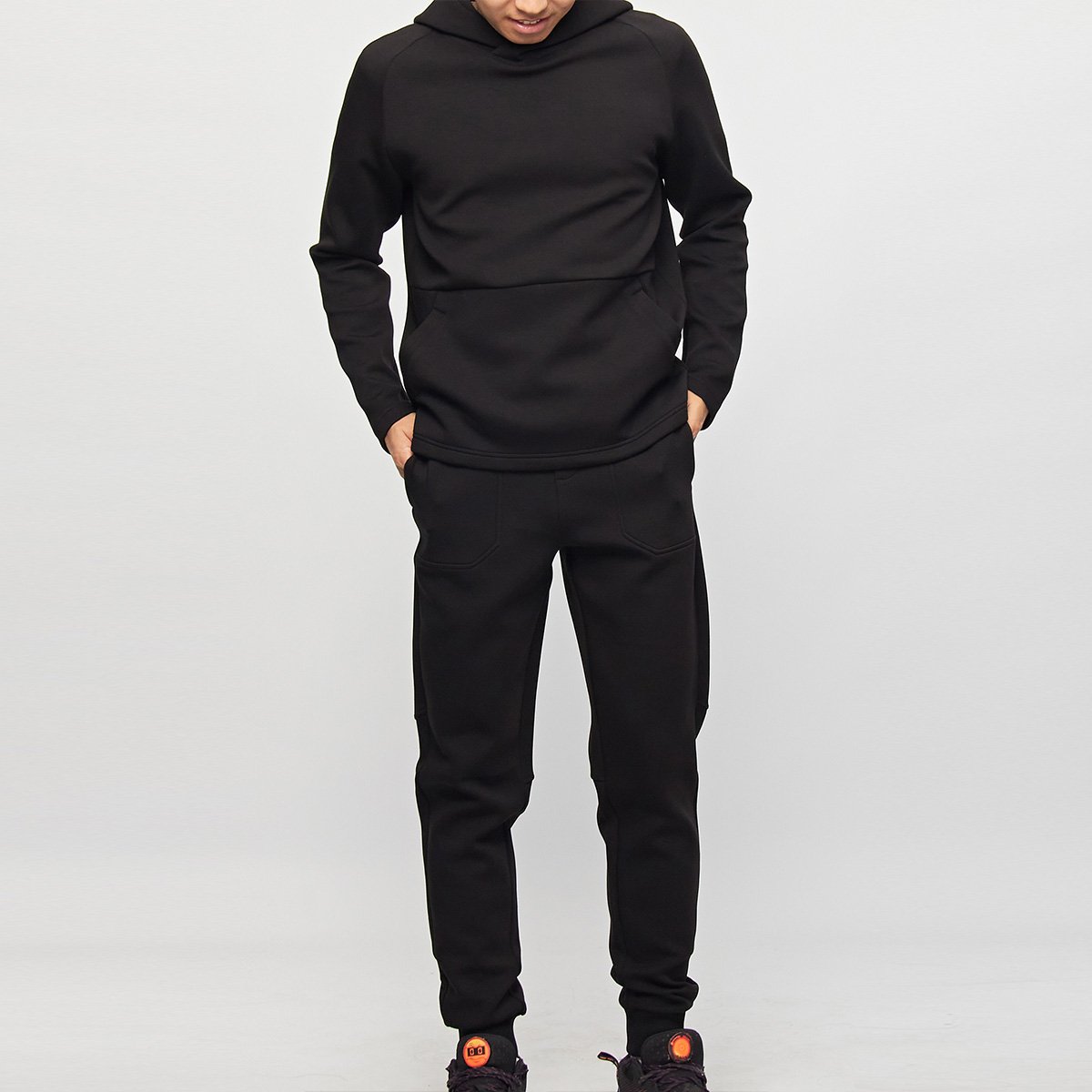 Wholesale Fitness Clothing Long Sleeve Training Tracksuit Sportswear Tracksuit Jogging Sets Men's Hoodies & Sweatshirts