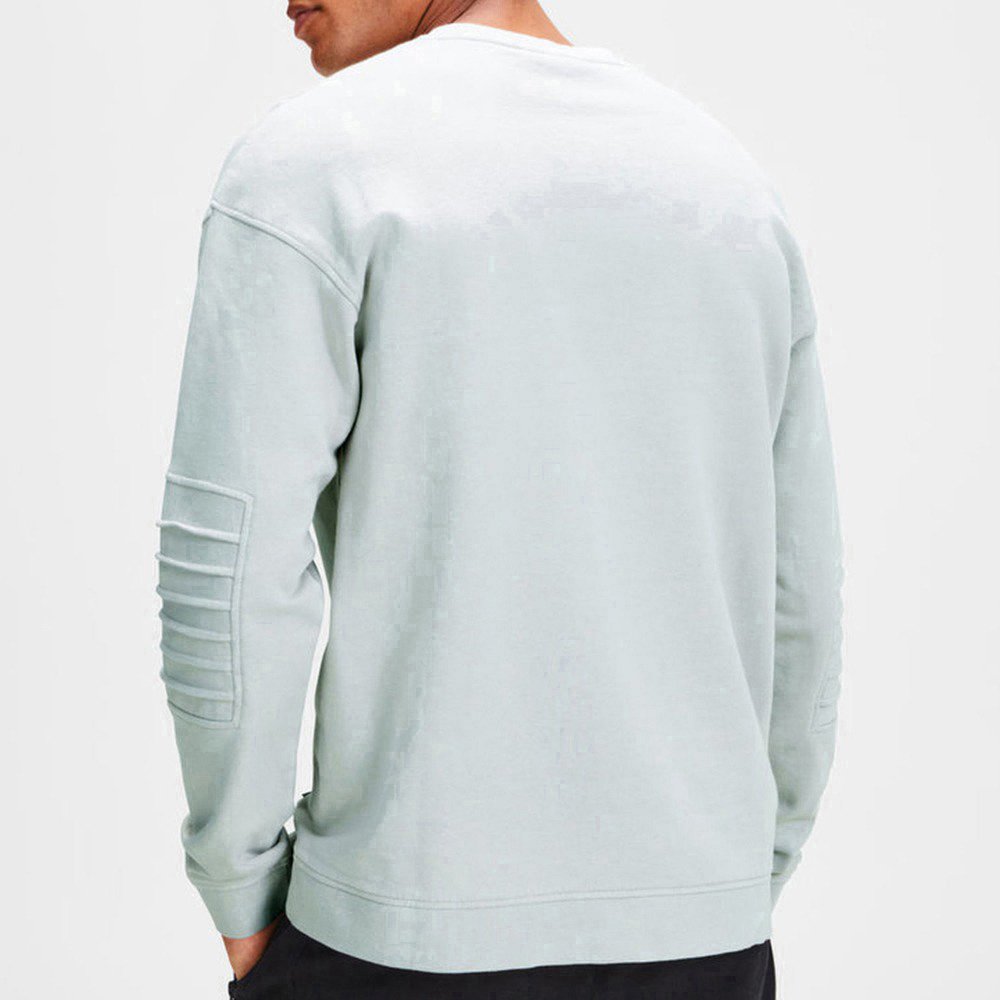 Custom design Male Sweat Shirt With Crew Neck 2021 Hot Design OEM Custom Made Men Cotton Plain Sweatshirt With Long Sleeve