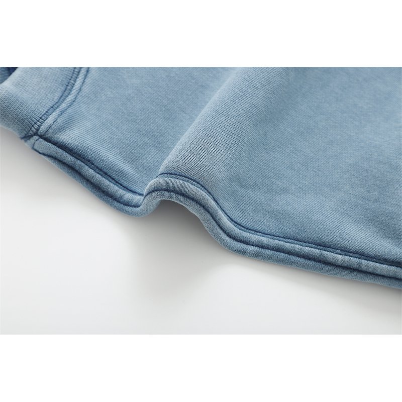 Manufacturer High Quality Heavyweight Streetwear Cotton Oversized Vintage Wash Print Saint Tears Terry Men's Hoodies&Sweatshirts