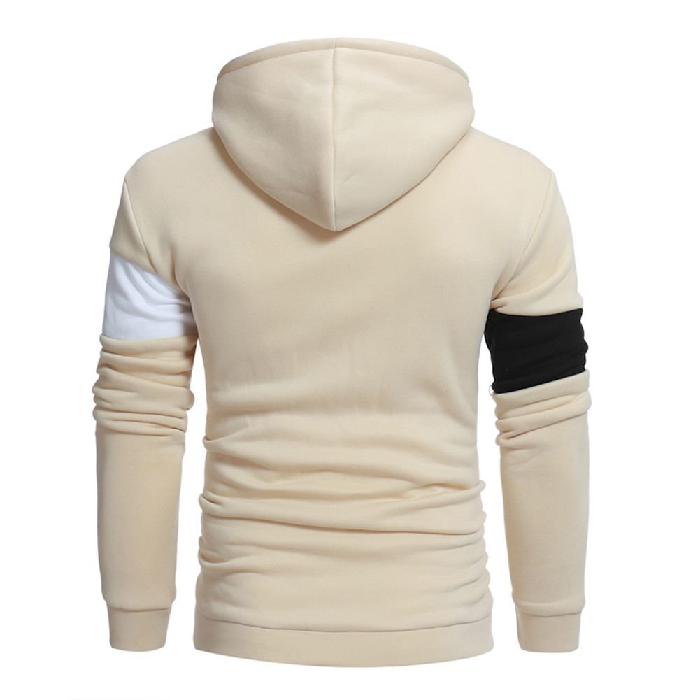New Autumn And Winter Men's Casual Stitching Sweatshirts Long Sleeved Sweater Fashion Men's Pullover Hoodies