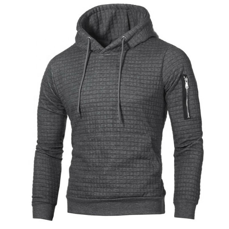 Male Hoodie Solid Color Casual Spring Hoodie 2020 Autumn Men's Hoodie Slim Hooded Coat Male Casual Sportswear