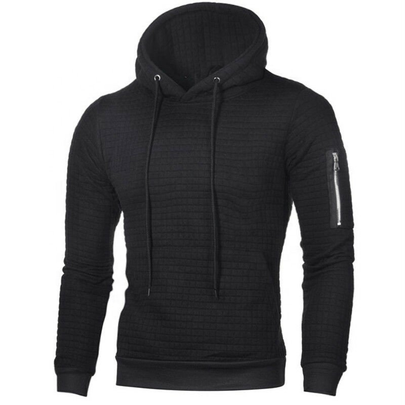 Male Hoodie Solid Color Casual Spring Hoodie 2020 Autumn Men's Hoodie Slim Hooded Coat Male Casual Sportswear