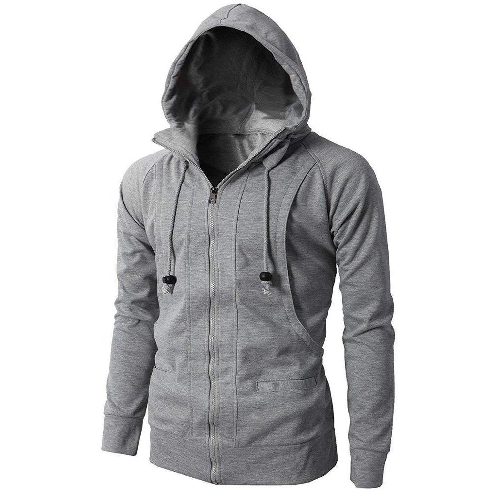 Male Hoodie Solid Color Casual Spring Hoodie 2020 Autumn Men's Hoodie Slim Hooded Coat Male Casual Sportswear