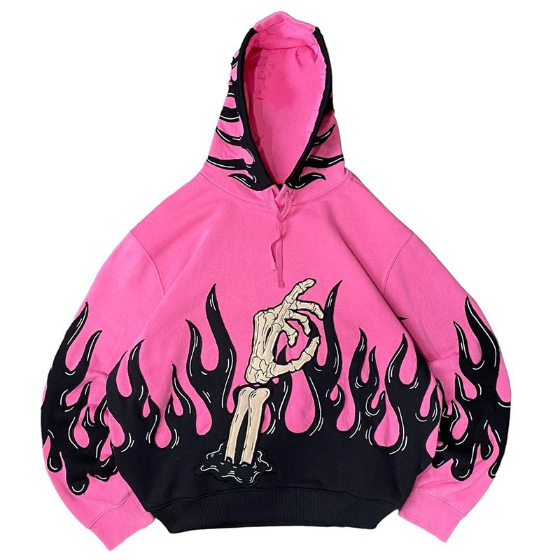 420gsm Top quality Heavyweight Puff Print spider hoodies Men's tracksuits 100% Cotton Sweatshirt custom streetwear spider hoodie