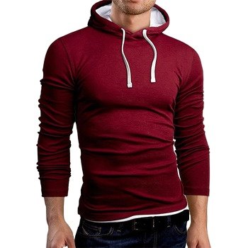 High Quality Men's Hoodie 100% Cotton Full Sleeve Pullover Hoodie Casual Export Oriented Quality Customized Design