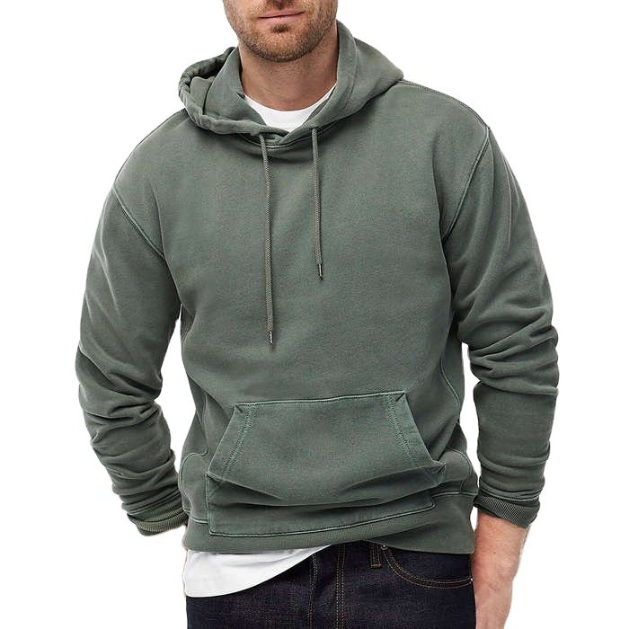 High Quality Men's Hoodie 100% Cotton Full Sleeve Pullover Hoodie Casual Export Oriented Quality Customized Design