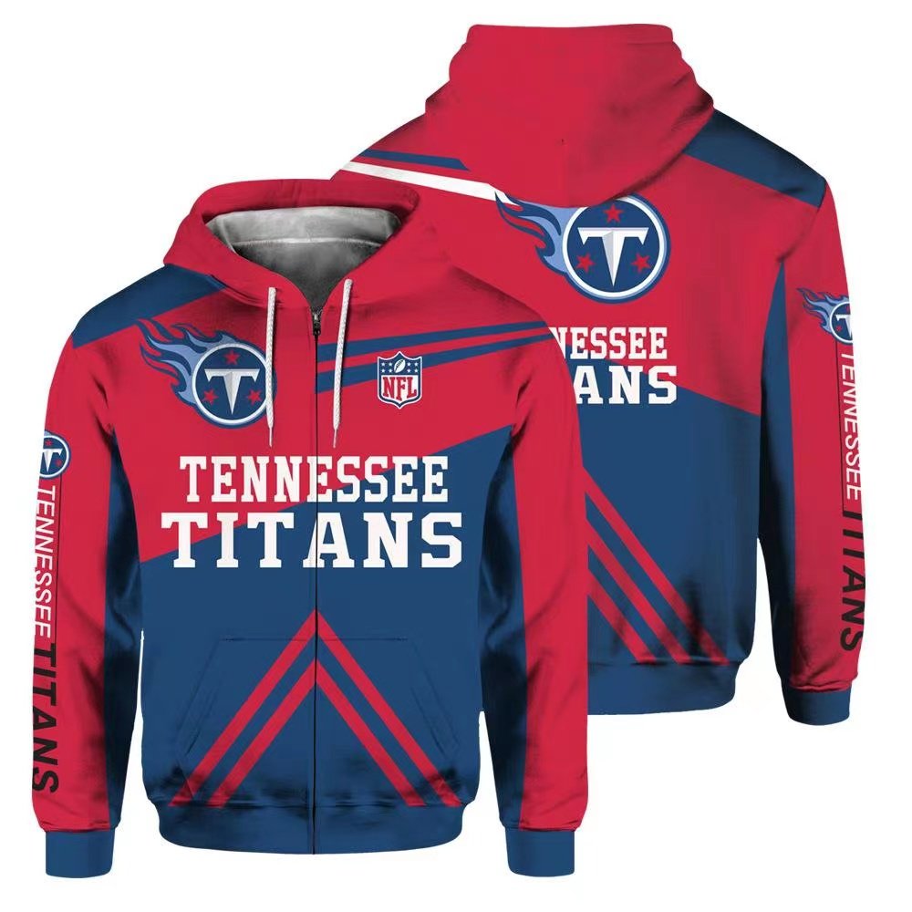 High Quality Zipper up 2024 American Football Teams Hoodies 3D Digital Printed Polyester Cotton Zipper-up Hoodies Men's Hoodies