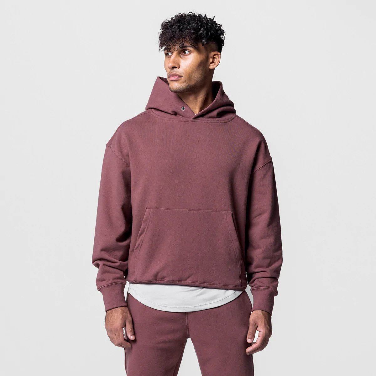 Custom High Quality Luxury Heavyweight Hoodie Blank Sweatsuits Oversized Sweatpants Set Unisex Men's Hoodies