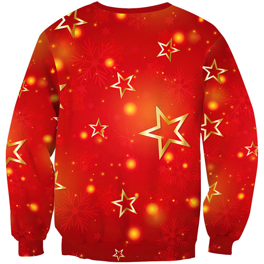 New Customizable Men's Hoodies&Sweatshirts Holiday Hoodies New Year Christmas Attire