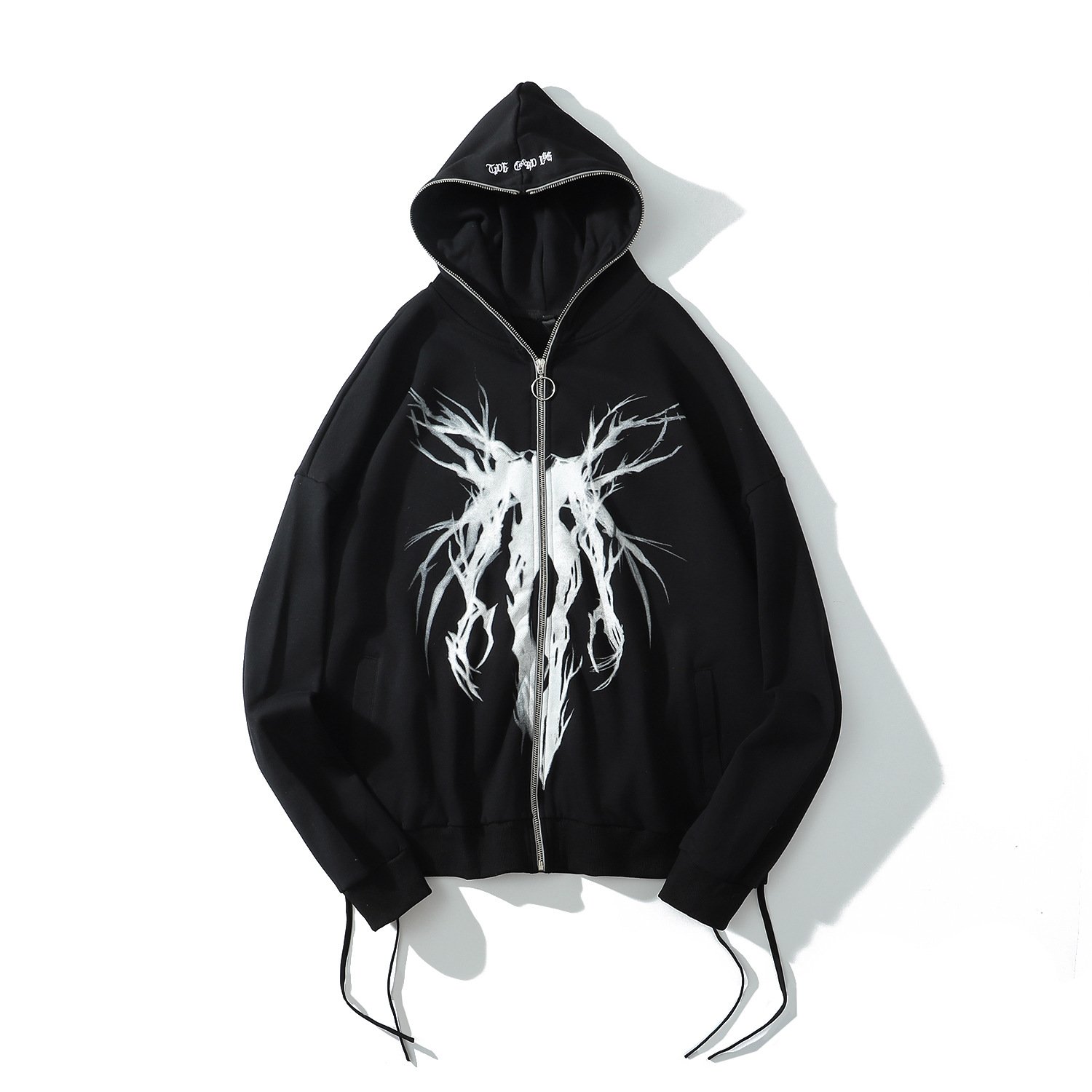 custom blank zip up hoodie y2k print Men's Hoodies & Sweatshirts plain full face zip up hoodie unisex