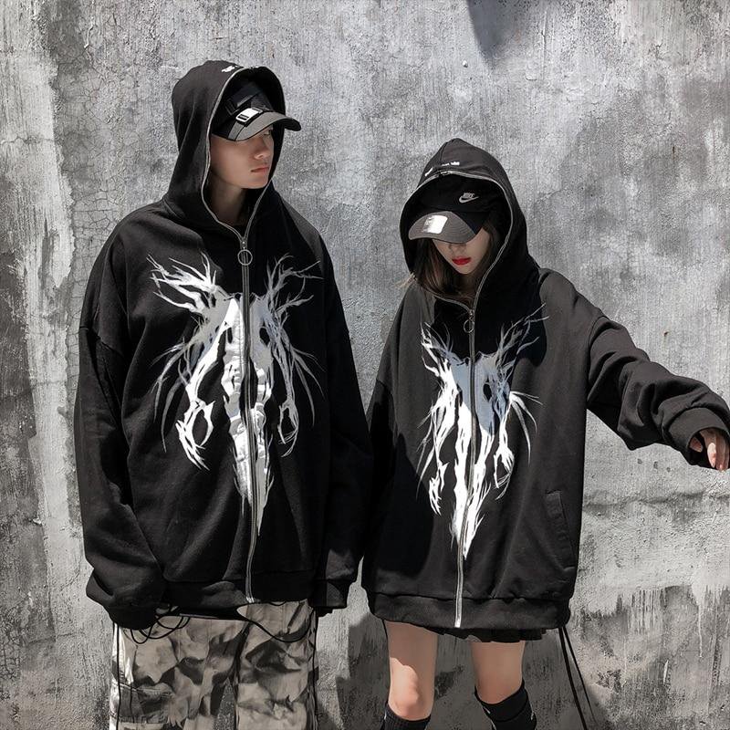 Custom Logo Men's Hoodies Oversized Sweatshirts Blank Heavyweight Plus Size Terry Fabric Pullover Full Face Zip up Hoodie