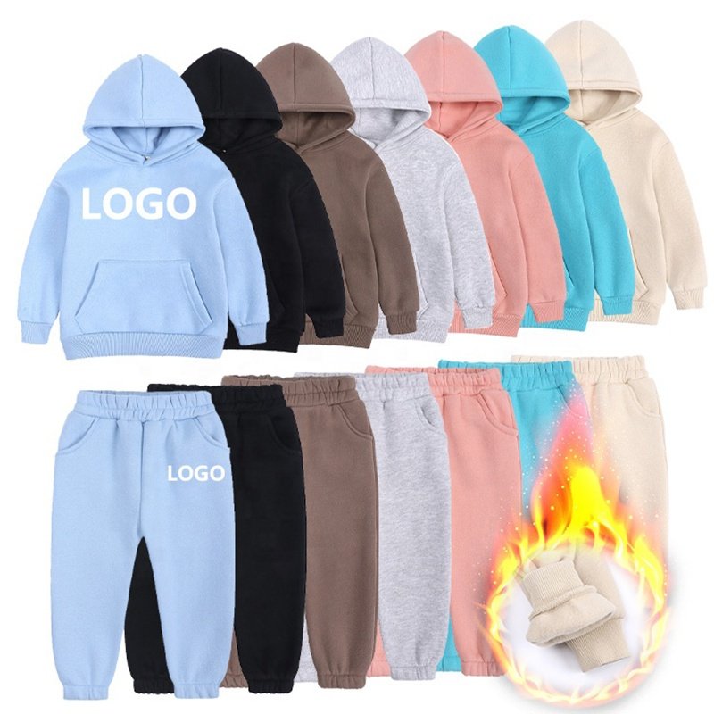 Custom Set Cotton Sweatpants And Hoodies Tracksuits Winter men's Clothes Set Clothing Sweatsuits men's Hoodies Set