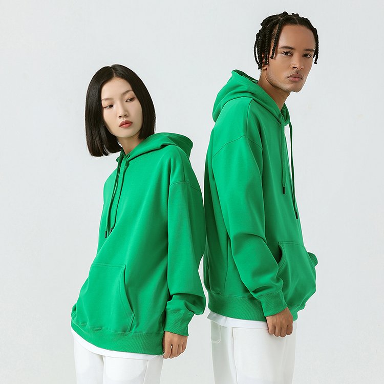 High Quality 600 GSM Cotton Thick Blank Plain Heavyweight Oversized Hoodies Unisex Custom Logo Plus Size Men's Hoodies