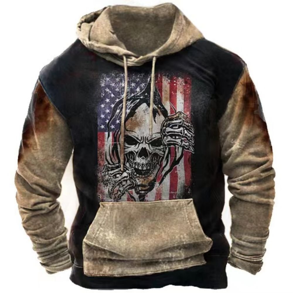 Luxury Quality Men's Cotton Blank Pullover Hoodie Embroidery Print on Heavyweight Knitted Fleece Fabric Solid Winter Hooded-Bulk