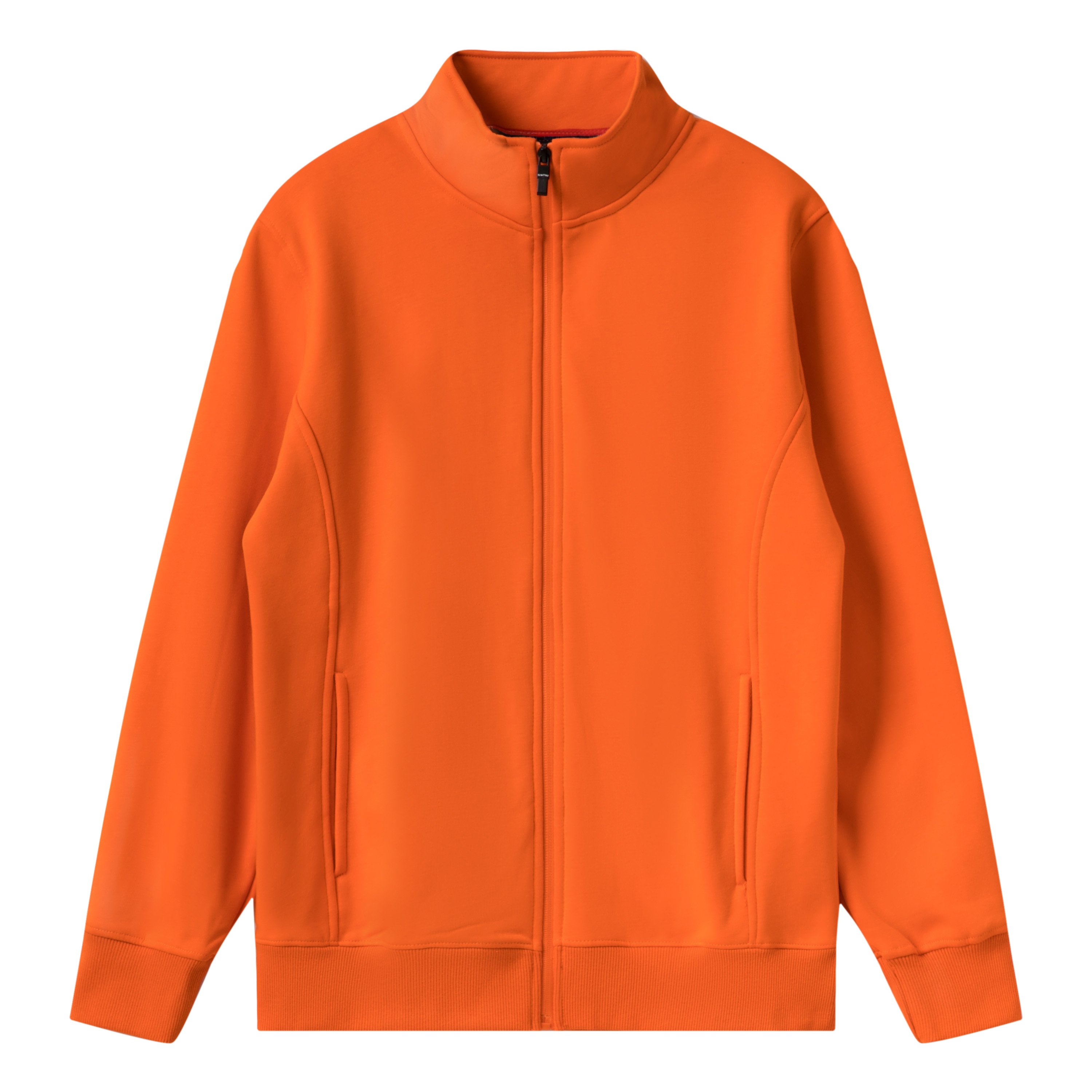 480GSM stand up neck blank hoodies With Logo Blank Full Zip Up Drop Shoulder Custom Men's Hoodie Sweatshirt