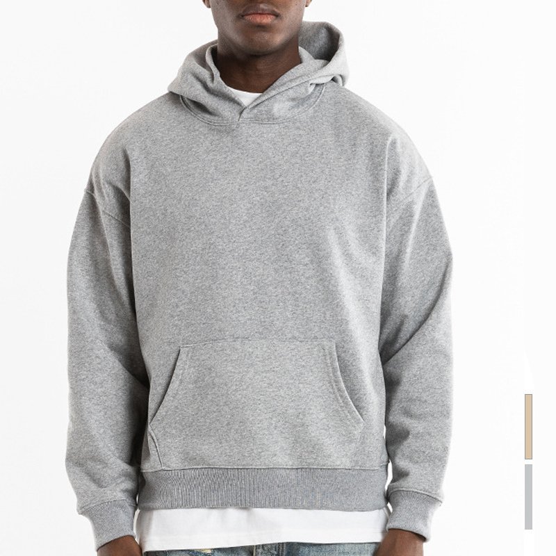 High quality 330-480gsm cotton fashion hoodie men oversized streetwear blank custom logo men's hoodies & sweatshirts