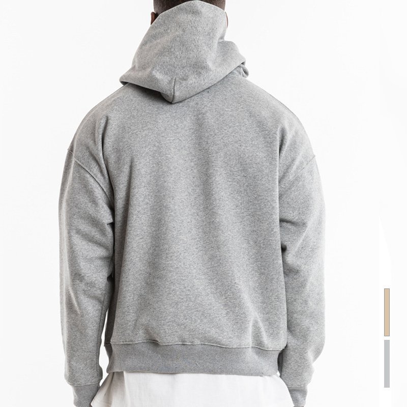 High quality 330-480gsm cotton fashion hoodie men oversized streetwear blank custom logo men's hoodies & sweatshirts