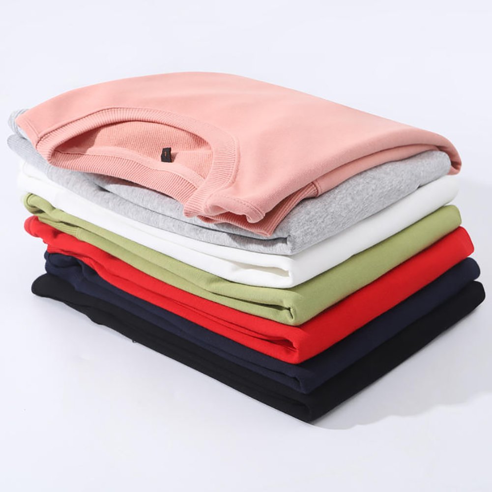 Customized Logo Sweater Round Neck Cotton Printed Pullover Quantity Plus Size Men's Hoodies & Sweatshirts