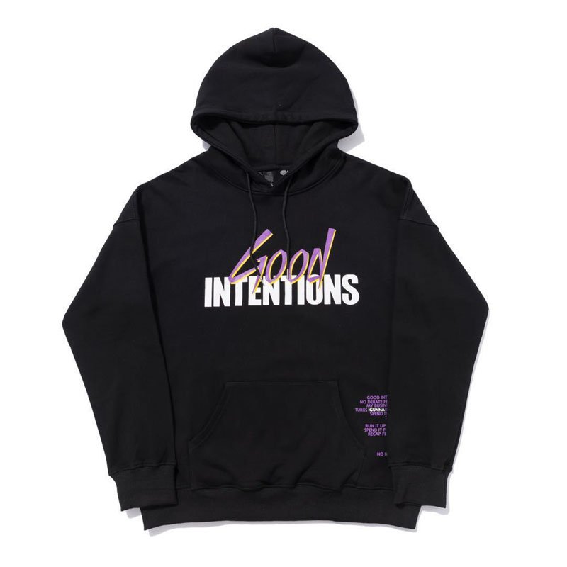 wholesale hot sale high quality men's hoodies hip hop streetwear pullover 100% cotton v lone hoodie