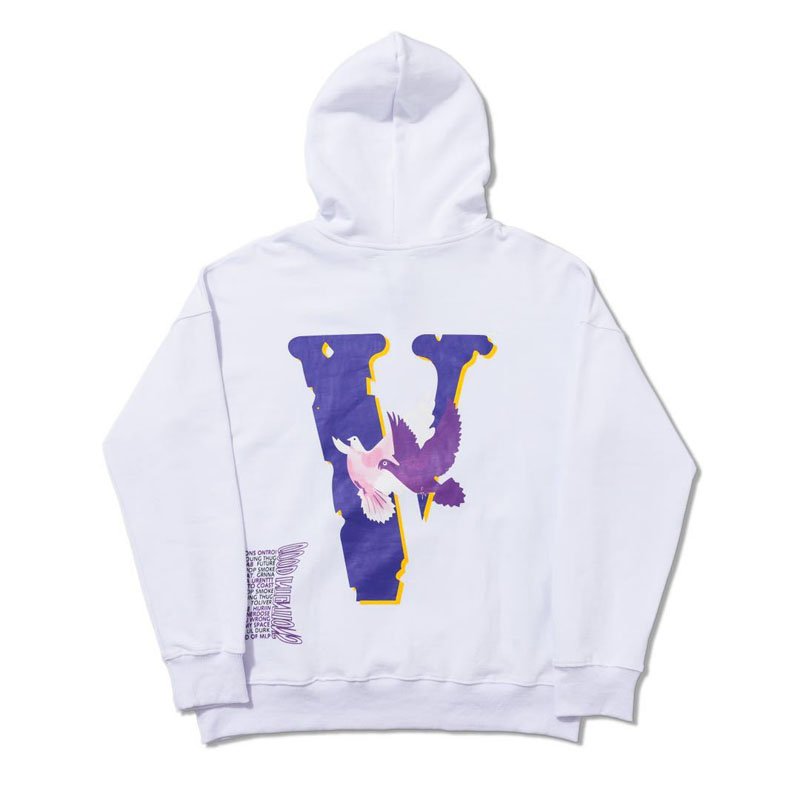 wholesale hot sale high quality men's hoodies hip hop streetwear pullover 100% cotton v lone hoodie