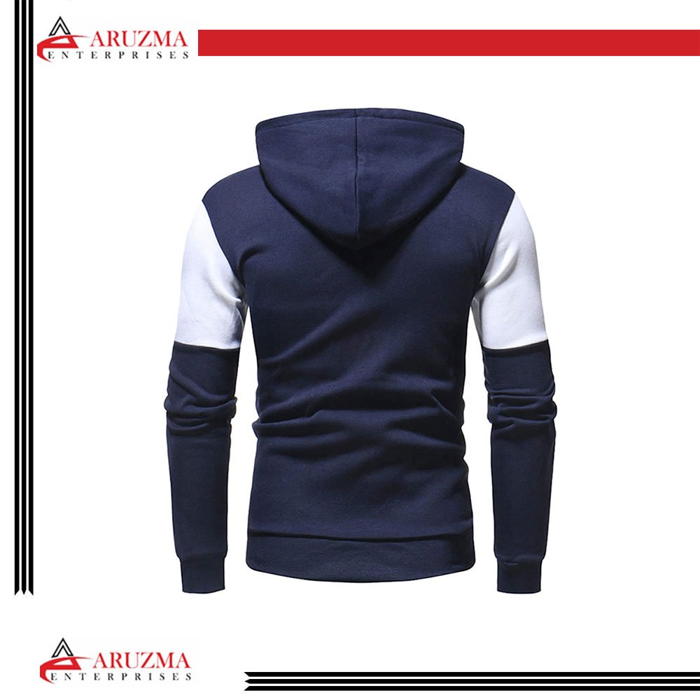 Custom Logo 100% Cotton Men Hoodie Sweatshirts Set Fleece Jogger Clothing blank Oversize Hoodie Unisex Pullover Men's Hoodies