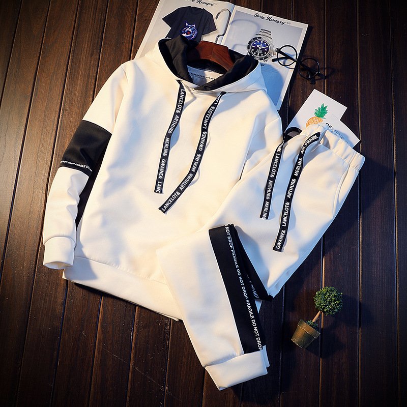 Whole New Autumn Men's Suit Clothing Hoodies and Pants Suit Casual Assembled Men's Sweatshirt Set