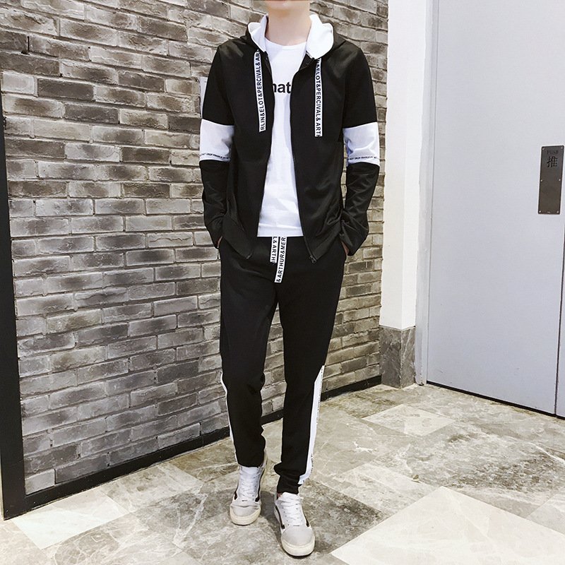 Whole New Autumn Men's Suit Clothing Hoodies and Pants Suit Casual Assembled Men's Sweatshirt Set