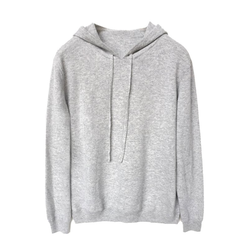 Factory Custom Blank Unisex Slim Fit Wool Cashmere hoodie mens