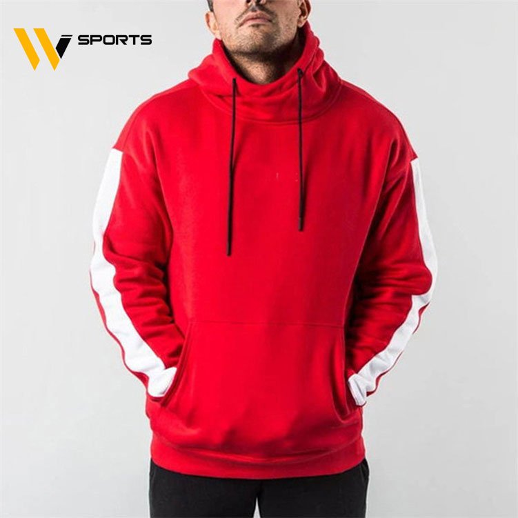 Wholesale Customized printed oversized pullover unisex men's hoodies and screen printing hoodies.