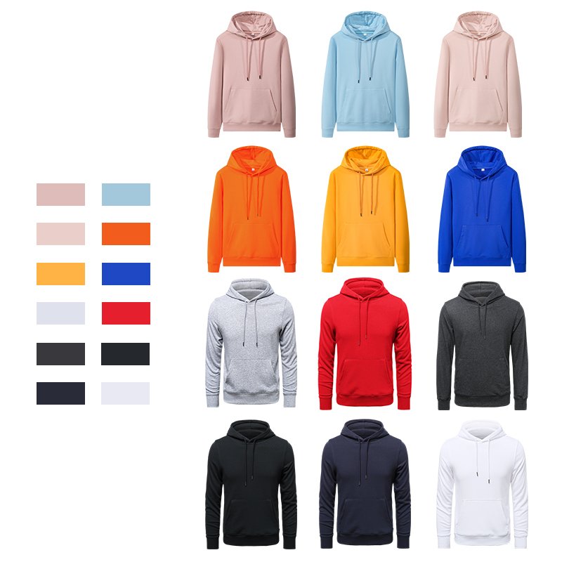 Fashion Hot Sell Cotton Comfortable Men's Hoodie Solid Color Hoodie For Men High Quality Custom Men's Hoodie