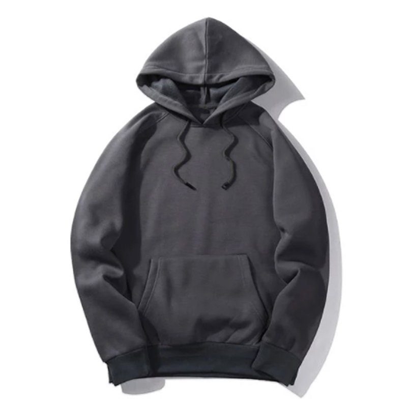 OEM Free Simple Long Sleeve Cotton And Spandex Mix Crop Top Oversized Men Hoodie
