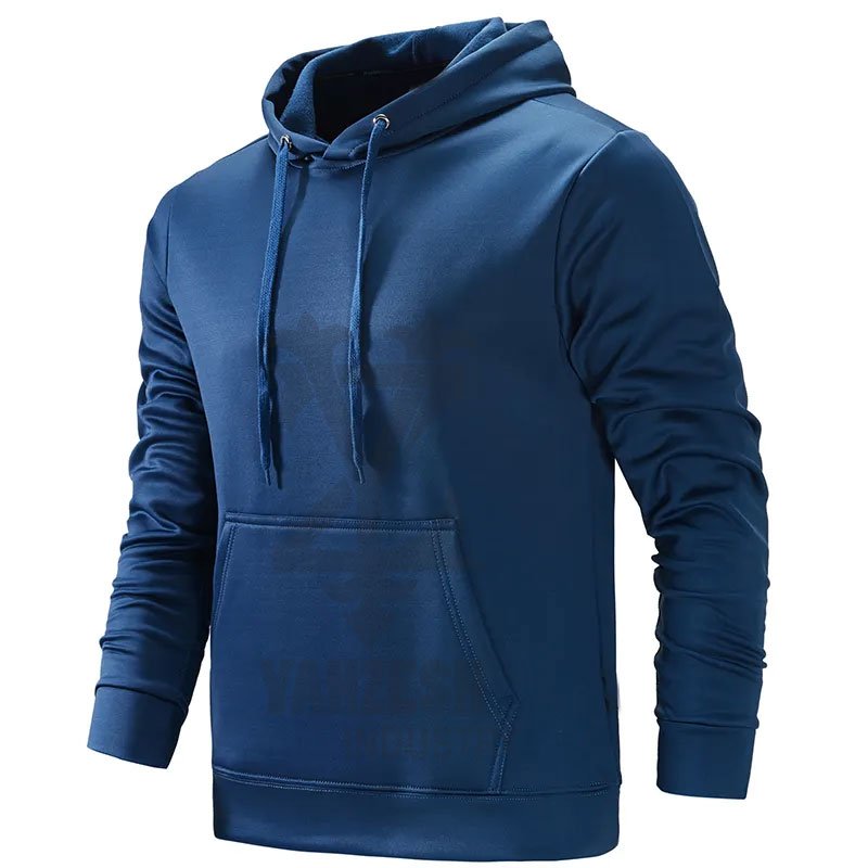 Wholesale Logo Printed Slim Fit Gym Hoodies Manufacturers Plain Custom Hoodie Blank Men's Hoodies