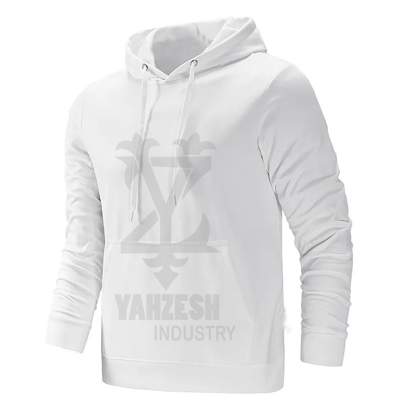 Wholesale Logo Printed Slim Fit Gym Hoodies Manufacturers Plain Custom Hoodie Blank Men's Hoodies