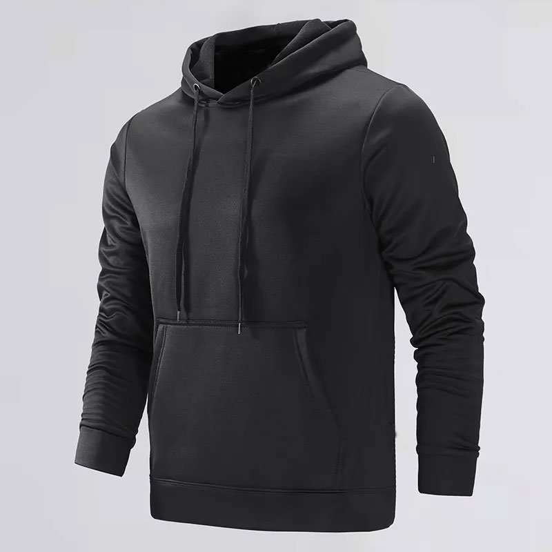 Wholesale Logo Printed Slim Fit Gym Hoodies Manufacturers Plain Custom Hoodie Blank Men's Hoodies
