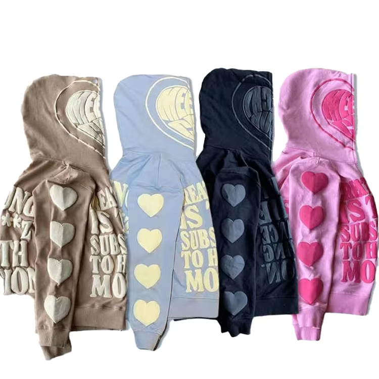 supplier Wholesale CustomCamouflage print Sweatshirts Zipper Hoodie Casual Full Zip Up Plus Size Men's Hoodie Hoodies