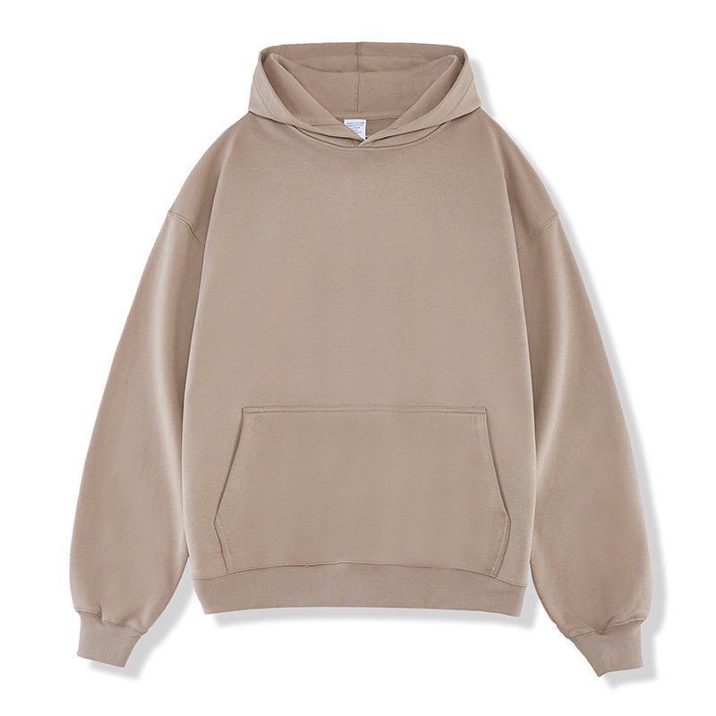 hot sell custom logo heavyweight 500 400 gsm oversized men's hoodies sweatshirts cotton puff print french terry hoodies