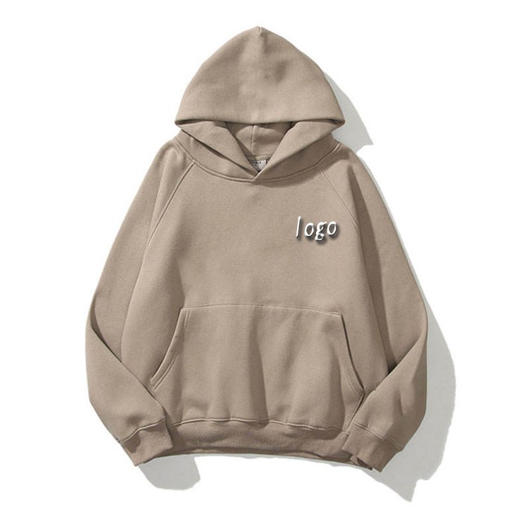 High Quality Wholesale Custom Printed Embroidery Men's Hoodies Pullover Casual Long Sleeve Hoodies