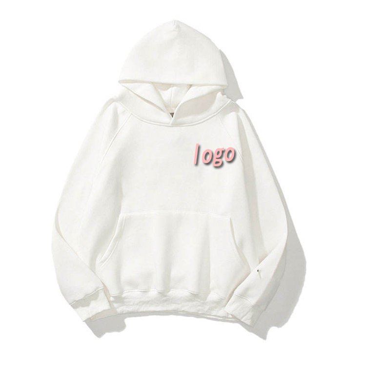 High Quality Wholesale Custom Printed Embroidery Men's Hoodies Pullover Casual Long Sleeve Hoodies