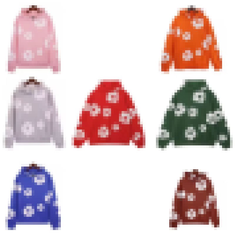 Denim Tears Puff tears Printing custom hooodie Men's Hoodies&Sweatshirts Breathable Product Service brand hoodie Cargo Jogger