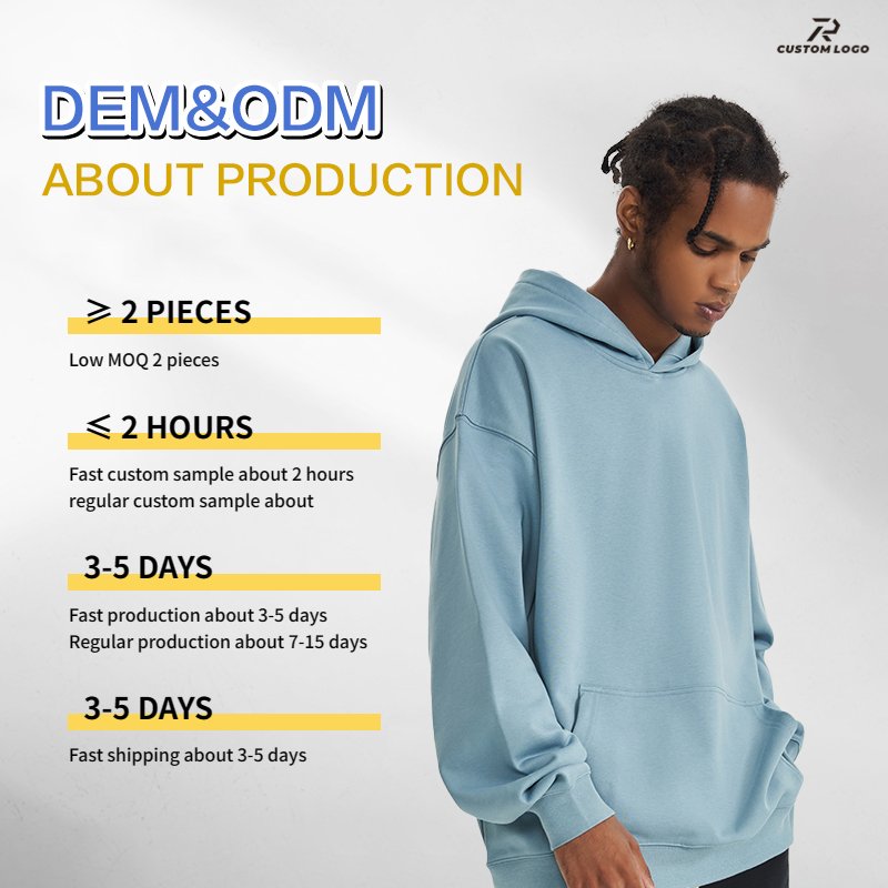 China manufacture cotton hooded pullover sweatshirt premium heavy fleece oversized custom men's hoodies