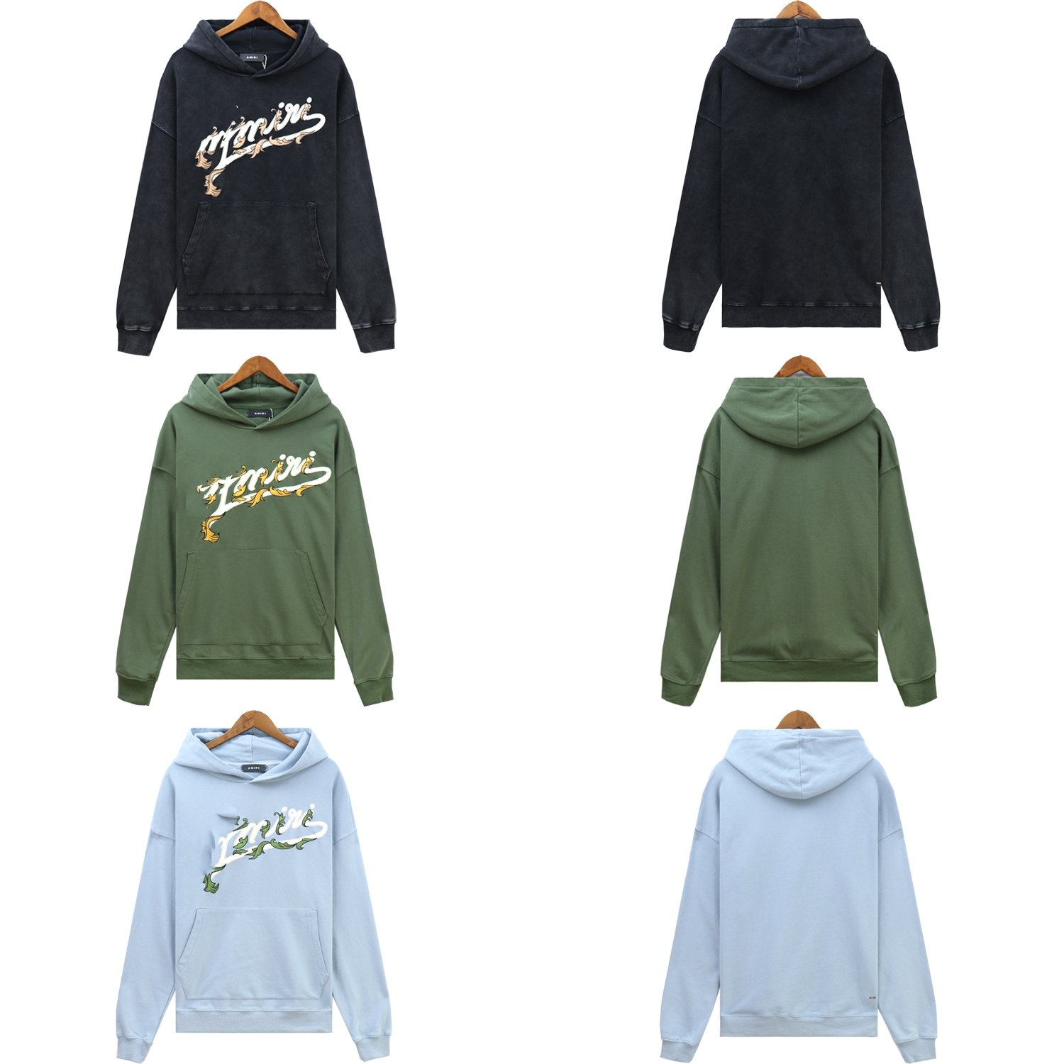 Winter fashion Designer Clothes Fashion Oem Custom Logo Men's Amiriys High quality Hoodie Designer Clothes