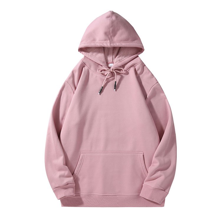 high quality oversized drop shoulder hoodie stringless heavy weight cotton stringless men's hoodie