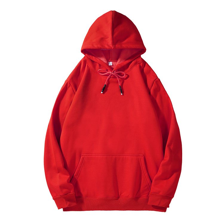 high quality oversized drop shoulder hoodie stringless heavy weight cotton stringless men's hoodie